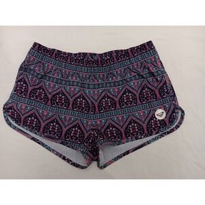 Roxy Women's‎ S Patterned Athletic Shorts Beach Casual Boho Gym Workout